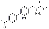 3-(4"-아세틸비페닐-4-일)-2-아미노프로파노에이트 염산염