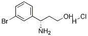 (S) -3-a 미노 -3- (3- 브로 모 페닐) 프로판 -1- 올 HCL