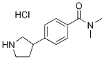 N,N-디메틸-4-(피롤리딘-3-일)벤즈아미드 염산염