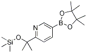 5-(4,4,5,5-tetramethyl-1,3,2-dioxaborolan-2-yl)-2-(2-(trimethylsilyloxy)propan-2-yl)pyridine