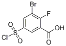 3-브로모-2-플루오로-5-(클로로설포닐)벤조산