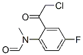포름아미드, N-[2-(클로로아세틸)-4-플루오로페닐]-N-메틸-(9CI)