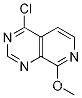 4- 클로로 -8- 메 톡시 피리도 [3,4-d] 피리 미딘