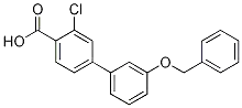 4- (3- 벤질 옥시 페닐) -2- 클로로 벤조산