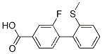 3-플루오로-4-(2-메틸티오페닐)벤조산
