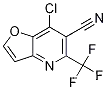 푸로[3,2-b]피리딘-6-카르보니트릴, 7-클로로-5-(트리플루오로메틸)-