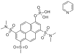 3,6,8-TRIS(디메틸아미노술포닐)-1-피레닐 인산염 피리딘염