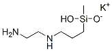 실란디올, 3-(2-아미노에틸)아미노프로필메틸-, 칼륨염