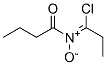 프로판이미도일 클로라이드, N-(1-옥소부틸)-, N-옥사이드(9CI)