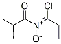 프로판이미도일 클로라이드, N-(2-메틸-1-옥소프로필)-, N-옥사이드(9CI)
