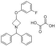 1-(디페닐메틸)-3-(3-플루오로페녹시)-아제티딘 옥살레이트