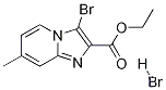3-BroMo-7-메틸-이미다조[1,2-a]피리딘-2-카르복실산 에틸 에스테르
하이드로브로마이드