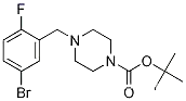 4-BroMo-2-(4-BOC-피페라지노메틸)-1-플루오로벤젠