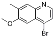 퀴놀린, 4-broMo-6-메톡시-7-메틸-