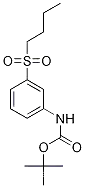 t-부틸 N-[3-(부탄-1-술포닐)페닐]카르바메이트