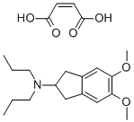 5,6-DIMETHOXY-2-(DI-N-PROPYLAMINO)인단 말레산염