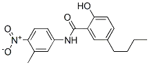 5-ブチル-3′-メチル-4′-ニトロサリチルアニリド