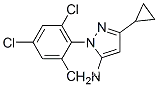 5-아미노-3-사이클로프로필-1-(2,4,6-트리클로로페닐)피라졸