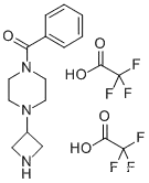 3-(4-벤조일피페라진-1-일)아제티딘 비스(트리플루오로아세테이트)