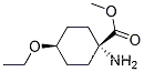 사이클로헥산카복실산, 1-아미노-4-에톡시-, 메틸 에스테르, 시스-(9CI)