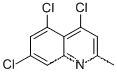 2-메틸-4,5,7-트리클로로퀴놀린