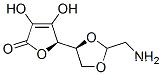 L-아스코르빈산, 5,6-O-(2-아미노에틸리덴)-(9CI)