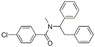 4-クロロ-N-(1,2-ジフェニルエチル)-N-メチルベンズアミド