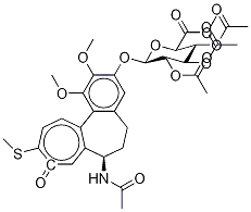3-DeMethyl Thiocolchicine 2-O-(2,3,4-Tri-O-acetyl-β-D-glucuronide 메틸 에스테르)