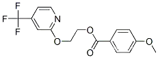 2-([4-(트리플루오로메틸)-2-피리딜]옥시)에틸 4-메톡시벤조에이트