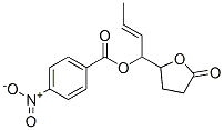 (2E)-1-(5-オキソオキソラン-2-イル)ブタ-2-エン-1-イル 4-ニトロベンゾアート