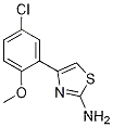 4-(5-클로로-2-메톡시-페닐)-티아졸-2-일라민