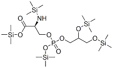 O-[[2,3-비스(트리메틸실록시)프로폭시](트리메틸실릴옥시)포스피닐]-N-(트리메틸실릴)-L-세린(트리메틸실릴) 에스테르