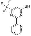 2-(2-피리디닐)-6-(트리플루오로메틸)-4-피리미디네티올
