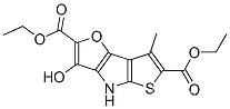 4H-푸로[3,2-b]티에노[3,2-d]피롤-2,6-디카르복실산, 3-하이드록시-7-메틸-, 디에틸 에스테르(9CI)