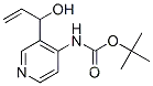 카르 밤산, [3- (1- 히드 록시 -2- 프로 페닐) -4- 피리 디닐]-, 1,1- 디메틸 에틸 에스테르 (9Cl)
