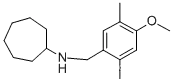 N-(4-메톡시-2,5-디메틸벤질)시클로헵탄아민