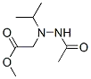 아세트산, [2-아세틸-1-(1-메틸에틸)히드라지노]-, 메틸 에스테르(9CI)