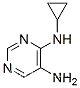 4,5-피리미딘디아민, N4-시클로프로필-(9CI)