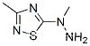 3-メチル-5-(1-メチルヒドラジノ)-1,2,4-チアジアゾール