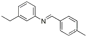 벤젠 아민, 3- 에틸 -N-[(4- 메틸페닐) 메틸렌]-(9Cl)