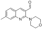 7-메틸-2-모폴린-4-YL-퀴놀린-3-카르발데히드