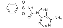 6-아미노-N-[(4-메틸페닐)술포닐]-9H-퓨린-9-카르복사미드