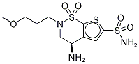 (R-4-Amino)-2,3-dihydro-2-(3-methoxypropyl)-4H-thieno[3,2,-e]-thiazine-6-sulfonamide-1,1-dioxideethandioate1:1