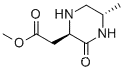 2- 피페 라진 아세트산, 5- 메틸 -3- 옥소-, 메틸 에스테르 (9CI)