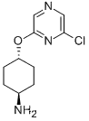 2-클로로-6-(4-트랜스-아미노시클로헥실록시)피라진