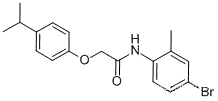 N-(4-브로모-2-메틸페닐)-2-(4-이소프로필페녹시)아세트아미드
