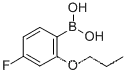 4-플루오로-2-프로폭시페닐붕소산