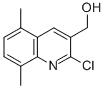 2- 클로로 -5,8- 디메틸 퀴놀린 -3- 메탄올