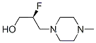 1-피페라진프로판올, -bta-플루오로-4-메틸-,(-bta-S)-(9CI)