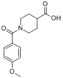 1-(4-메톡시-벤조일)-피페리딘-4-카르복실산